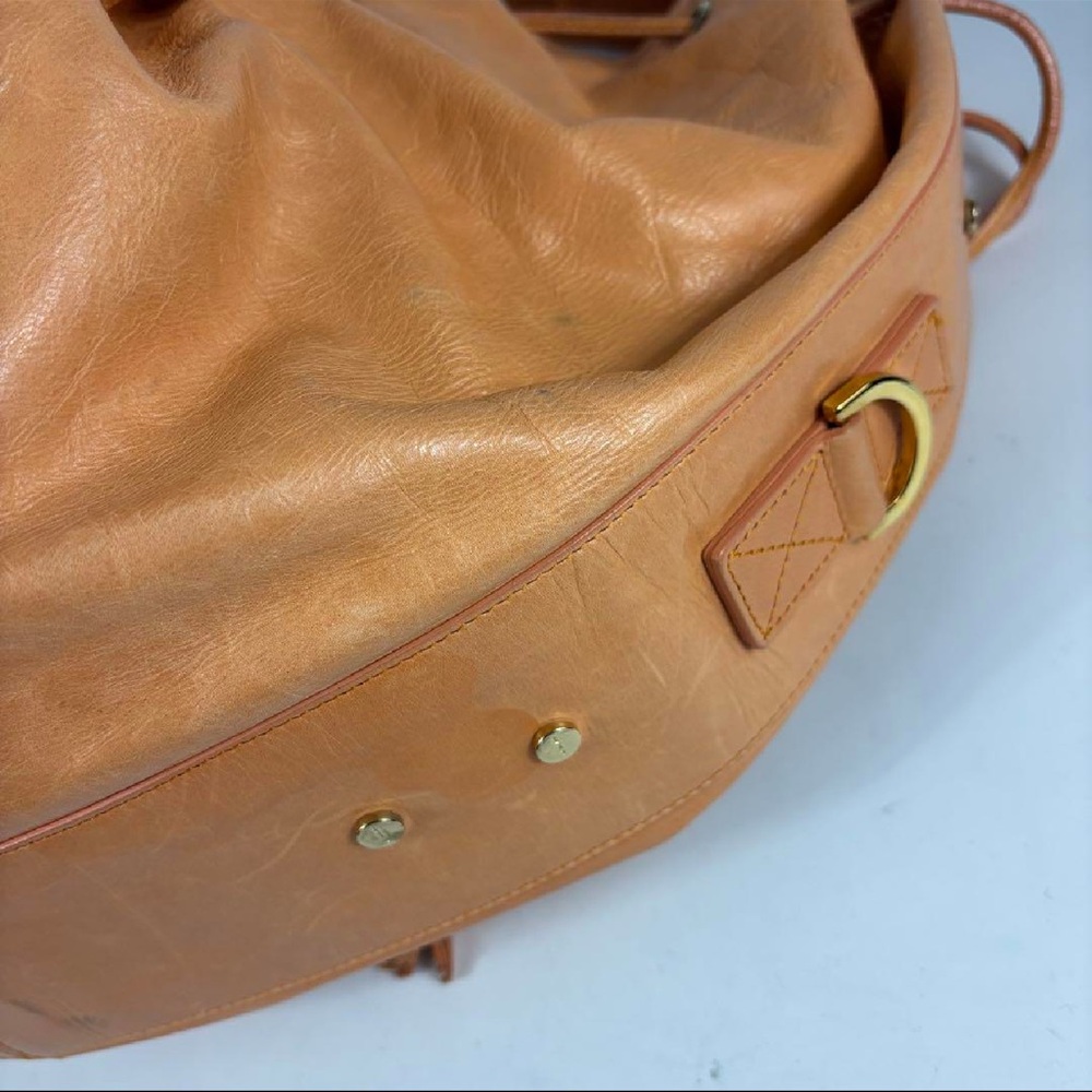 Givenchy Leather Bucket Bag with Tassel in Tan Brown - Picture 17 of 17